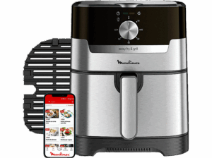 Moulinex Easy Fry & Grill EZ501D10 Freidora y Parrilla 2 en 1 1400 W,4.2 L 200 °C 16 funciones de cocción Temporizador Plata. Opiniones ¿Vale la pena en julio de 2026?.