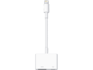 Apple Adaptador de conector Lightning a AV digital Blanco. Opiniones ¿Vale la pena en julio de 2026?.