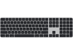 Apple Magic Keyboard Con Touch ID y teclado numérico Para modelos Mac Español Bluetooth Negro