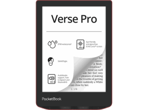Pocketbook Verse Pro 6″ E Ink Carta™ 16 GB RAM SMARTlight 300 DPI Passion Red. Opiniones ¿Vale la pena en julio de 2026?.