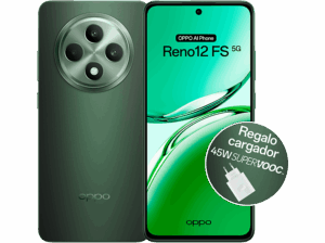OPPO Reno 12 FS 5G Black Green 512 GB 12 GB RAM 6.67″ AMOLED Full HD+ 120 Hz Mediatek Dimensity 6300 5G 5000 mAh Android. Opiniones ¿Vale la pena en julio de 2026?.