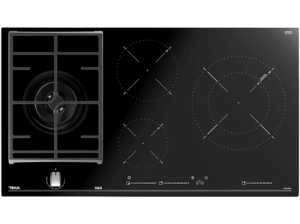 Teka JZC 94313 ABN Inducción + Gas 4 zonas Zona grande 28 cm Gas natural 90 cm Negro. Opiniones ¿Vale la pena en julio de 2026?.
