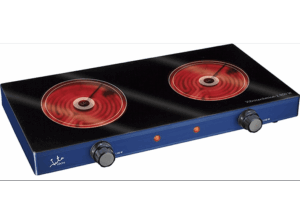 Opiniones en julio de 2026 Jata V142 Potencia 2400W 2 zonas 2 termostatos regulables Azul y negro