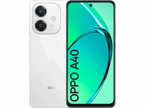 OPPO A40 Starlight White 128 GB 6 GB RAM 6.72″ LCD HD+ 90Hz Qualcomm® Snapdragon® 6s 4G Gen1 5100 mAh Android. Opiniones ¿Vale la pena en julio de 2026?.