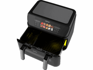Cecotec Cecofry&Grill Duoheat 10000 Doble resistencia 10 L 2800 W 10 menús Temperatura dual Convertible en dos cestas Black. Opiniones ¿Vale la pena en julio de 2026?.