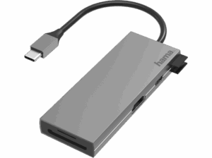Hama 00200110 De conector USB-C a enchufe 2x USB-A/USB-C/HDMI™/SD/microSD Hasta 5 Gbit/s Negro. Opiniones ¿Vale la pena en julio de 2026?.