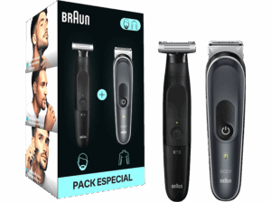 Braun Pack 2 en 1 BodyGroomer Series 5 BG5360 + Recortadora Series X XT3100  Para cara y cuerpo Skinshield Wet&dry. Opiniones ¿Vale la pena en julio de 2026?.