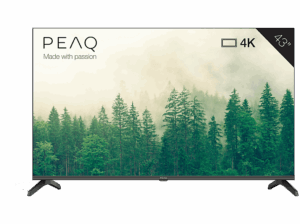 PEAQ PTV 43AQU-5023C UHD 4K Android TV HDR10 Dolby Audio Triple Tunner Negro. Opiniones ¿Vale la pena en julio de 2026?.