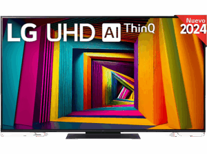 LG 55UT91006LA UHD 4K Procesador Inteligente 4K α5 Gen7 Smart TV DVB-T2 (H.265) Negro. Opiniones ¿Vale la pena en julio de 2026?.