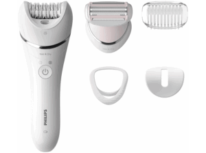 Philips BRE710/00 Wet & Dry 2 Velocidades 5 accesorios Piernas y Cuerpo Blanco