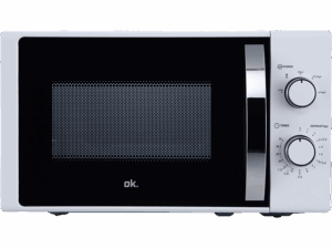 OK OMW 2024-3 W 700 W 5 Niveles de Potencia 20 l Control Mecánico Blanco. Opiniones ¿Vale la pena en julio de 2026?.