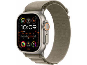Opiniones en julio de 2026 Apple Watch Ultra 2 (2023) GPS + Cellular 49 mm Caja de titanio Gesto doble toque Correa Alpine Loop en Talla M de color Verde oliva