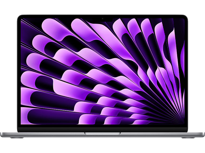 Apple MacBook Air (2024) 13,6 Chip M3 GPU de 8 núcleos 8 GB RAM 256GB de SSD Teclado Magic Keyboard Touch ID macOS Gris espacial
