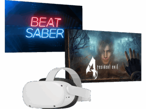 Opiniones en julio de 2026 Meta Oculus Quest 2 128 GB 6 GB RAM 3D Snapdragon™ XR2 + 1 Juego Beat Saber + 1 juego Resident Evil 4 Blanco