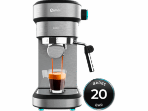Opiniones en julio de 2026 Cecotec Cafelizzia 890 Gray 20 bar 1350 W 1.2 L 2 tazas Compacta Thermoblock Gray