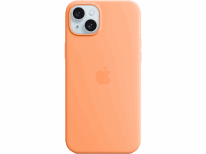 APPLE Funda de silicona con MagSafe para iPhone 15 Plus Naranja sorbete. Opiniones ¿Vale la pena en julio de 2026?.
