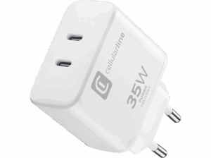 Opiniones en julio de 2026 CellularLine Dual Charger 2 Puertos 35 W USB – C Universal Blanco