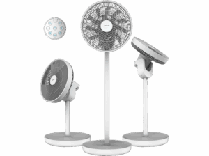 Opiniones en julio de 2026 Cecotec EnergySilence 2600 Sunflower Portable Batería 3en1 22 W 12 velocidades Oscilación Temporizador Mando Luz Blanco