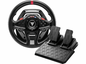 Opiniones ❤️2026❤️ Thrustmaster T128 Con pedales T2PM PlayStation 5; Sistema Hybrid Drive Force Feedback Negro