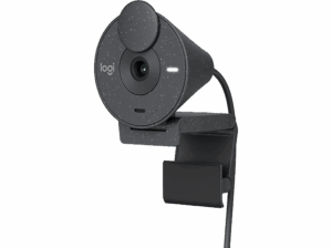 Logitech Brio 300 Full HD Micrófono con reducción de ruido USB-C Corrección de luz Windows Mac Obturador de privacidad Negro