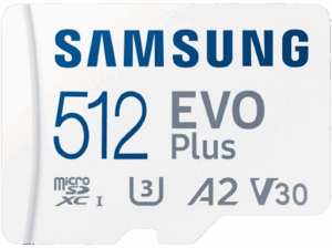 Samsung Evo Plus MB-MC512S 512GB Clase 3 V30. UHS-I Lectura 160 MB/s Blanco. Opiniones ¿Vale la pena en julio de 2026?.