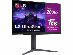LG 27GS75Q-B 27″ QHD 1 ms 180 Hz HDMI x2 DisplayPort x1 Morado Grisáceo. Opiniones ¿Vale la pena en julio de 2026?.