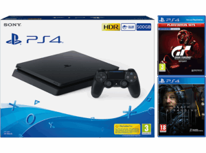 Sony PS4 500 GB Negro + Gran Turismo Sport + Death Stranding. Opiniones ¿Vale la pena en julio de 2026?.
