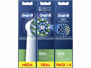 Oral-B Pro CrossAction Cabezales De Recambio 6 Unidades Blanco. Opiniones ¿Vale la pena en julio de 2026?.