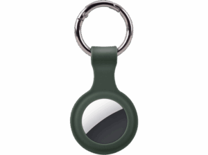 ISY IAT-3000-GN Para Apple AirTag Con llavero Silicona Verde