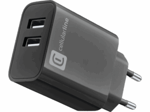 CellularLine ACHUSB2USBA24WK 24 W Super Fast Charging Sin Cable Negro. Opiniones ¿Vale la pena en julio de 2026?.