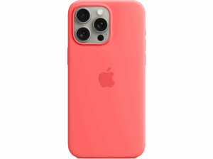 APPLE Funda de silicona con MagSafe para iPhone 15 Pro Guayaba. Opiniones ¿Vale la pena en julio de 2026?.