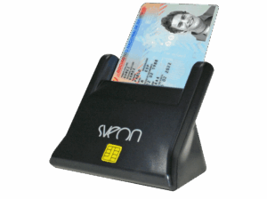 Sveon SCT022 LED USB base Smart Cards color negro