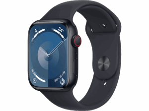 Apple Watch Series 9 (2023) GPS+CELL 45 mm Gesto de doble toque Caja de aluminio medianoche Correa deportiva medianoche Talla M/L. Opiniones ¿Vale la pena en julio de 2026?.