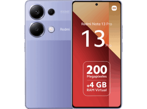 Xiaomi Redmi Note 13 Pro Morado 256 GB 8 GB RAM 6.67″ Full HD+AMOLED MediaTek  Helio G99 Ultra 5000 mAh Android. Opiniones ¿Vale la pena en julio de 2026?.