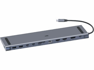 Isy IDO-1100 Entradas USB A USB C HDMI Audio 3.5mm SD y microSD Carga hasta 100W Gris. Opiniones ¿Vale la pena en julio de 2026?.