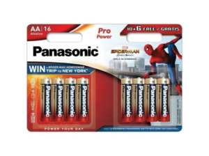 Panasonic Spider-Man Alcalina 10+6 unidades. Opiniones ¿Vale la pena en julio de 2026?.