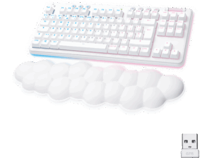Logitech G G715 Tactile Aurora Collection Bluetooth Retroiluminación Lightsync Lightspeed Interruptores lineales PC/Mac Blanco. Opiniones ¿Vale la pena en julio de 2026?.