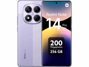 Xiaomi Redmi Note 14 Pro 5G Morado lavanda 256 GB 8 GB RAM 6.67″ AMOLED 1.5K MediaTek Dimensity 7300-Ultra 5110 mAh. Opiniones ¿Vale la pena en julio de 2026?.