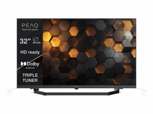 Peaq PTV 32H-5024C HD-ready Triple Tuner Dolby Audio Negro. Opiniones ¿Vale la pena en julio de 2026?.