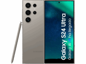 Samsung Galaxy S24 Ultra Titanium Gray 256GB 12GB RAM 6.8″ QHD+ Qualcomm Snapdragon 8 5000mAh Android 14. Opiniones ¿Vale la pena en julio de 2026?.