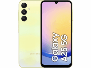 Samsung Galaxy A25 5G Amarillo 128GB 6GB RAM 6.5″ FHD+ Exynos 1280 Octa-Core 5000mAh Android 14. Opiniones ¿Vale la pena en julio de 2026?.