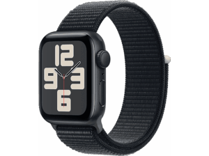 APPLE Watch SE (2023) GPS 40 mm Caja de aluminio medianoche Vidrio delantero Ion-X Correa Sport Loop medianoche. Opiniones ¿Vale la pena en julio de 2026?.