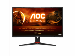 AOC C27G2ZE/BK 27″ FHD (1920×1080  Curved 1500R 240Hz 0.5 ms VA FreeSync  VESA HDMI 2×2.0 Displayport 1×1.2) Negro/rojo. Opiniones ¿Vale la pena en julio de 2026?.