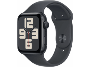 Apple Watch SE (2024) GPS 44 mm Caja de aluminio Medianoche Vidrio delantero Ion-X Correa deportiva Medianoche Talla S/M. Opiniones ¿Vale la pena en julio de 2026?.