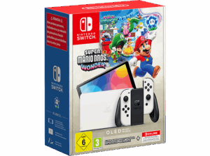 Opiniones ❤️2026❤️ Nintendo Switch OLED 7″ Joy-Con 64 GB Blanco + Juego Super Mario Bros Wonder (preinstalado) + 12 meses NSO