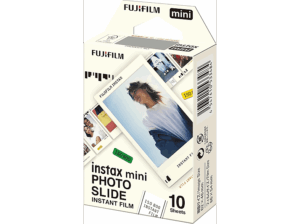 Fujifilm Instax Mini Photo Slide 10 hojas 54 x 86 mm Para cámaras Instax Mini. Opiniones ¿Vale la pena en julio de 2026?.