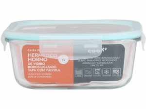 CMP Paris KAE1477 Vidrio borosilicatado 1 l Apto para horno microondas congelador y lavavajillas Azul y transparente. Opiniones ¿Vale la pena en julio de 2026?.
