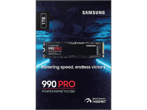 Opiniones ❤️2026❤️ Samsung 990 PRO MZ-V9P1T0BW Interno PCI Express 4.0 M2 7450 MB/s Negro