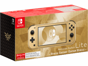 Opiniones ❤️2026❤️ Nintendo Switch Lite Portátil Controles integrados Edición Hyrule (Dorado) + 12 Meses de Nintendo Switch Online (código de suscripción)