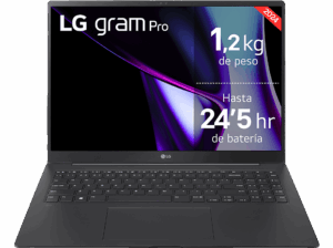LG 16Z90SP-A.AD75B 16″ WQXGA Intel® Evo™ Edition Core™ Ultra 7-155H 32 GB RAM 512 GB SSD GeForce RTX™ 3050 W11H Negro Obsidiana. Opiniones ¿Vale la pena en julio de 2026?.